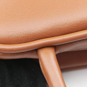 Pre-owned Miu Miu Beau Micro Brown Leather handbag | stylenewstar