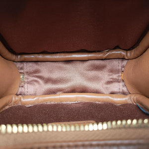Pre-owned Miu Miu Beau Micro Brown Leather handbag | stylenewstar