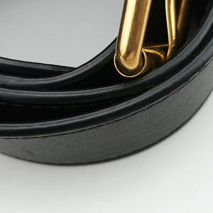 Secondhand Gucci GG Marmont Black Leather 476434 bum bag/waist bag | stylenewstar
