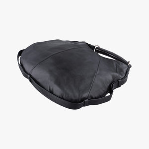 Pre-owned Yves Saint Laurent Mombasa Black Leather 95363 shoulderbag | stylenewstar