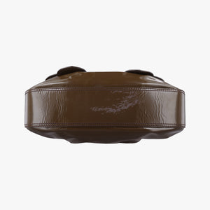 Vintage Fendi B Bag Brown Patent 8BN165 handbag | stylenewstar