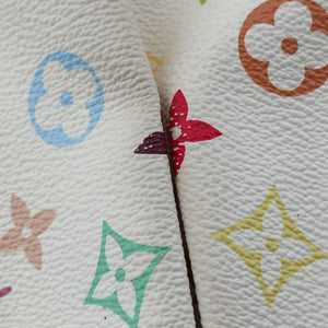 Secondhand Louis Vuitton JUDY MM white Monogram Multicolor M40255 shoulderbag | stylenewstar
