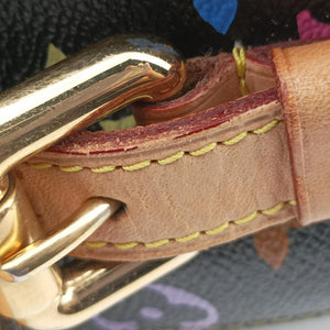 Secondhand Louis Vuitton Petit Noe Noir Monogram Multicolor M42230 shoulderbag | stylenewstar
