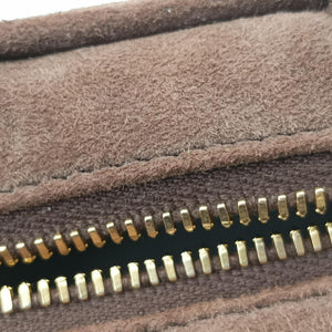 Pre-owned Miu Miu Micro Beau Brown Suede shoulderbag | stylenewstar