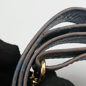Vintage Balenciaga Giant City Blue lambskin shoulderbag | stylenewstar