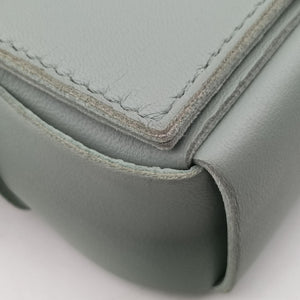 Pre-owned Bottega Veneta candy cassette Light Green lambskin shoulderbag | stylenewstar