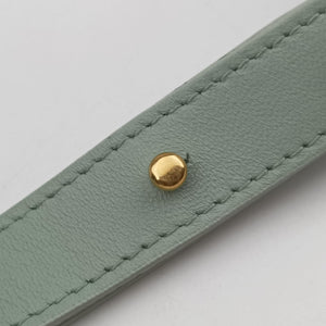 Pre-owned Bottega Veneta candy cassette Light Green lambskin shoulderbag | stylenewstar