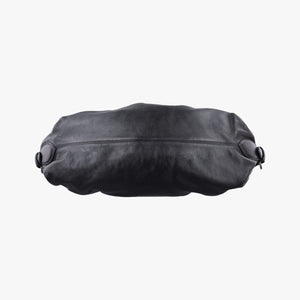 Vintage Fendi Toile de Cuir Black Leather 8BR579 handbag | stylenewstar