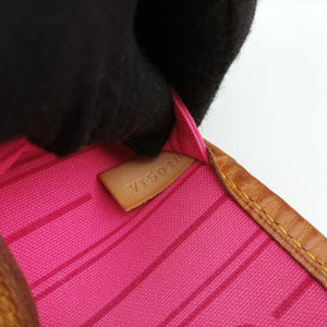Secondhand Louis Vuitton Neverfull MM brown×multi Monogram rose M48613 shoulderbag | stylenewstar