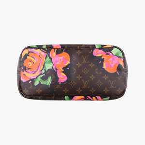 Secondhand Louis Vuitton Neverfull MM brown×multi Monogram rose M48613 shoulderbag | stylenewstar