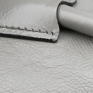 Secondhand Prada Glace Twin Pocket Tote Grey leather B2625M handbag | stylenewstar
