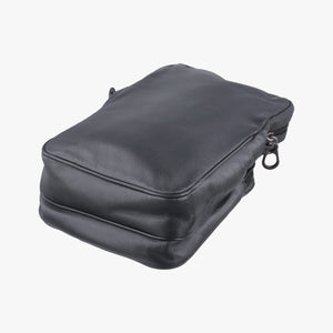 Pre-owned Bottega Veneta Intrecciato Black × Beige Lambskin shoulderbag | stylenewstar