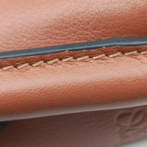 Pre-owned Loewe Puzzle Brown Leather shoulderbag | stylenewstar