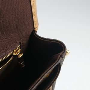 Vintage Louis Vuitton Menilmontant PM Brown Monogram canvas M40474 shoulderbag | stylenewstar