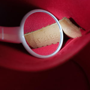 Pre-owned Louis Vuitton Alma PM pomme d'amour Vernis M90096 handbag | stylenewstar