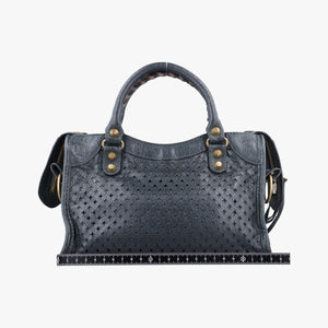 Pre-owned Balenciaga Classic City Grey lambskin shoulderbag | stylenewstar