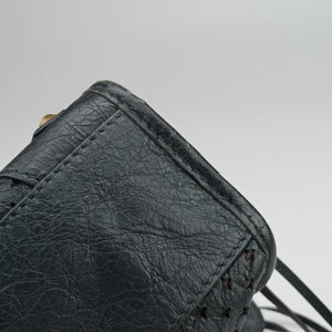 Pre-owned Balenciaga Classic City Grey lambskin shoulderbag | stylenewstar