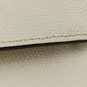 Pre-owned Valextra Serie Esse Mini White Leather shoulderbag | stylenewstar