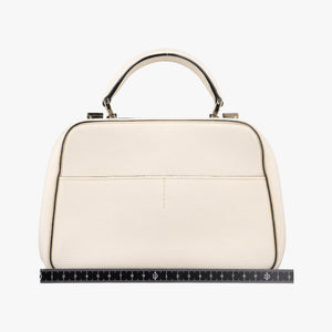 Pre-owned Valextra Serie Esse Mini White Leather shoulderbag | stylenewstar