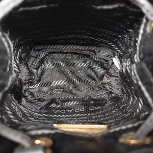 Pre-owned Prada Mini Drawstring Black Sequins 1NR016 shoulderbag | stylenewstar
