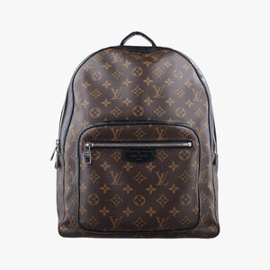 Pre-owned Louis Vuitton Josh NV Brown Monogram Macassar Canvas M41530 backpack/rucksack | stylenewstar