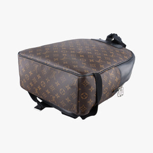 Pre-owned Louis Vuitton Josh NV Brown Monogram Macassar Canvas M41530 backpack/rucksack | stylenewstar