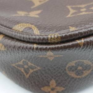 Pre-owned Louis Vuitton MULTI POCHETTE ACCESSOIRES brown×khaki Monogram Canvas M44813 shoulderbag | stylenewstar