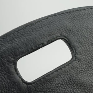 Pre-owned Gucci New Bamboo Black canvas× leather 240241 shoulderbag | stylenewstar