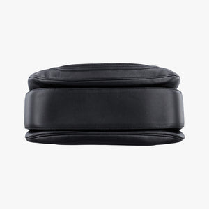 Pre-owned Gucci New Bamboo Black canvas× leather 240241 shoulderbag | stylenewstar