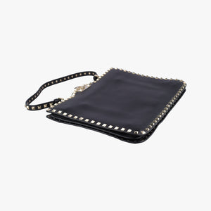 Pre-owned Valentino Rockstud Black Leather shoulderbag | stylenewstar