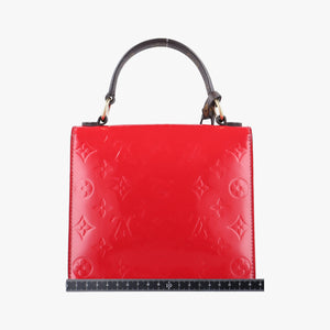 Secondhand Louis Vuitton Spring street PM Scarlet Red Vernis×Epi×Monogram Canvas M90505 shoulderbag | stylenewstar