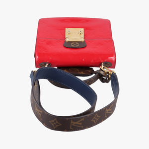 Secondhand Louis Vuitton Spring street PM Scarlet Red Vernis×Epi×Monogram Canvas M90505 shoulderbag | stylenewstar