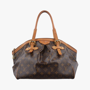 Pre-owned Louis Vuitton TIVOLI GM Brown Monogram Canvas M40144 handbag | stylenewstar
