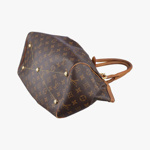 Pre-owned Louis Vuitton TIVOLI GM Brown Monogram Canvas M40144 handbag | stylenewstar