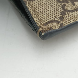Vintage Gucci GG Supreme Bee beige×black PVC coated canvas×Leather 450950 shoulderbag | stylenewstar
