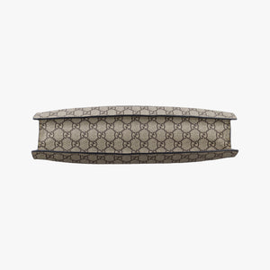 Vintage Gucci GG Supreme Bee beige×black PVC coated canvas×Leather 450950 shoulderbag | stylenewstar