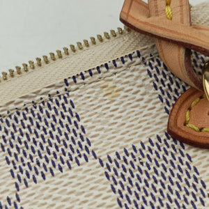 Pre-owned Louis Vuitton Neverfull MM Azur Damier Canvas N51107 shoulderbag | stylenewstar