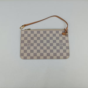 Pre-owned Louis Vuitton Neverfull MM Azur Damier Canvas N51107 shoulderbag | stylenewstar