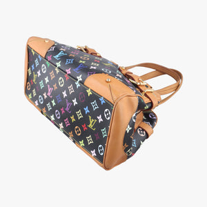 Vintage Louis Vuitton Claudia Noir Monogram Multicolore M40194 handbag | stylenewstar