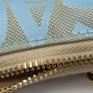 Secondhand VERSACE Medusa blue Fabric shoulderbag | stylenewstar