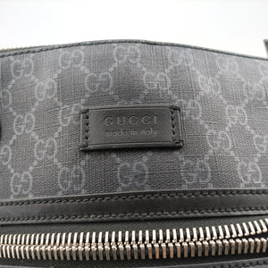 Vintage Gucci GG Supreme Courrier Messenger Black×Multicolour PVC coated canvas×Leather 474137 shoulderbag | stylenewstar