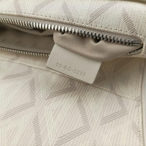 Pre-owned Christian Dior Saddle Beige PVC coated canvas × leather bum bag/waist bag | stylenewstar