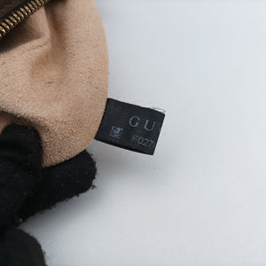 Pre-owned Gucci Ophidia Brown×beige PVC coated canvas×Leather 550618 shoulderbag | stylenewstar