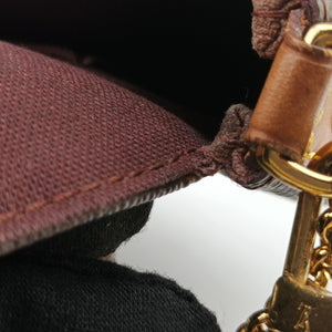 Pre-owned Louis Vuitton FAVORITE PM brown Monogram Canvas M40717 shoulderbag | stylenewstar