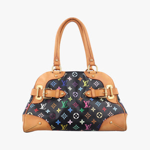 Vintage Louis Vuitton Claudia Noir Monogram Multicolore M40194 handbag | stylenewstar