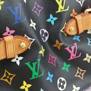 Vintage Louis Vuitton Claudia Noir Monogram Multicolore M40194 handbag | stylenewstar