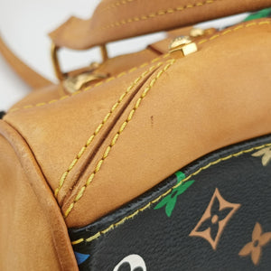 Vintage Louis Vuitton Claudia Noir Monogram Multicolore M40194 handbag | stylenewstar