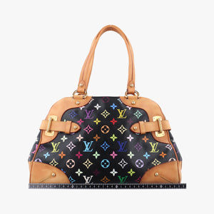 Vintage Louis Vuitton Claudia Noir Monogram Multicolore M40194 handbag | stylenewstar