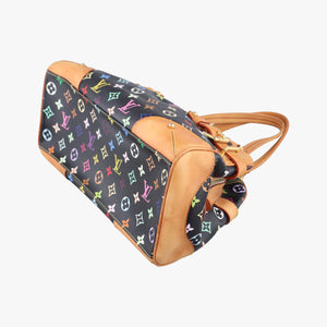 Vintage Louis Vuitton Claudia Noir Monogram Multicolore M40194 handbag | stylenewstar
