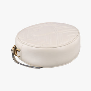 Vintage Gucci GG Marmont White Leather 550154 shoulderbag | stylenewstar